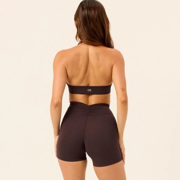 CSB - FORM GATHER WAIST SHORTS 5" - Picture 5 of 9